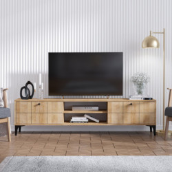 Mueble TV Hera roble Practica Hogar