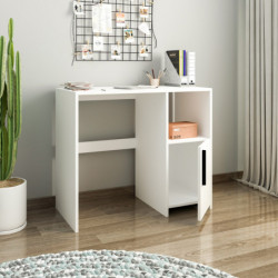 Escritorio de estudio Kuzey Blanco Practica Hogar