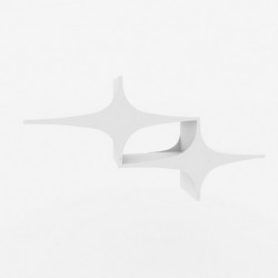 Estante de pared Susen 2 blanco Practica Hogar