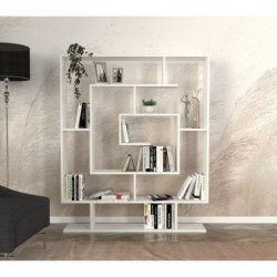Librería Sarmashık blanco Practica Hogar