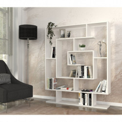 Librería Sarmashık blanco Practica Hogar