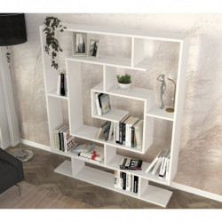 Librería Sarmashık blanco Practica Hogar