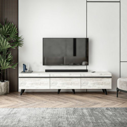 Mueble TV Amsterdam Cristal Practica Hogar