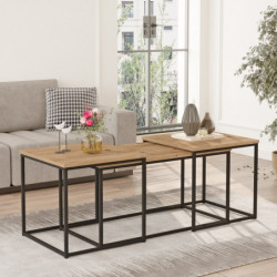 Mesa de centro VG9-A pino atlántico Practica Hogar