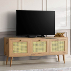Mueble TV Likya 140 roble Practica Hogar