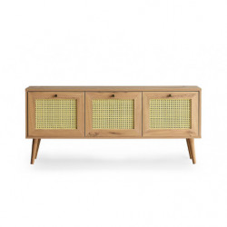 Mueble TV Likya 140 roble Practica Hogar