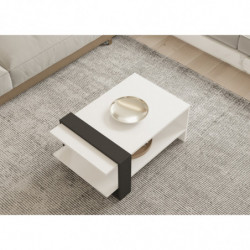 Mesa de centro Funda antracita blanco Practica Hogar