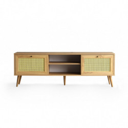 Mueble TV Letoon 180 roble Practica Hogar