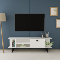 Mueble TV İdil Blanco Practica Hogar