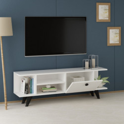 Mueble TV İdil Blanco Practica Hogar