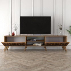 Mueble TV Class-nogal Practica Hogar