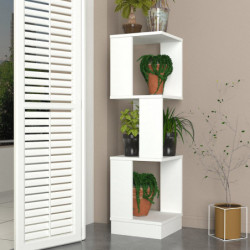 Librería Levander blanco Practica Hogar