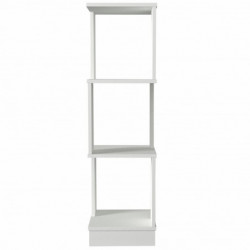 Librería Levander blanco Practica Hogar