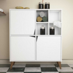 Mueble auxiliar Pulse blanco Practica Hogar
