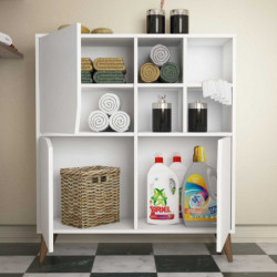 Mueble auxiliar Pulse blanco Practica Hogar