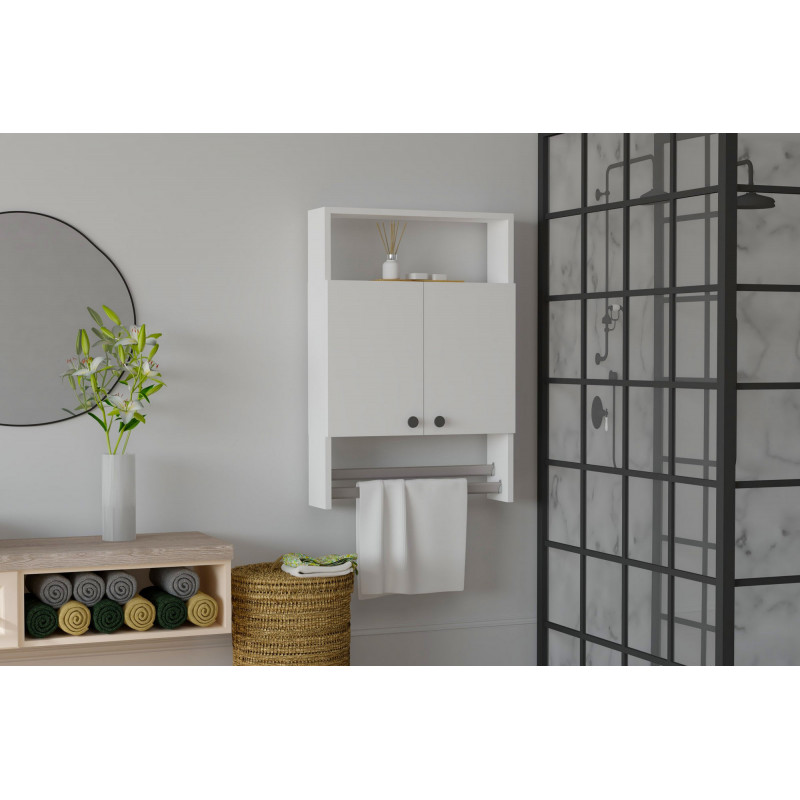 Mueble de baño Banyo blanco Practica Hogar Mueble de baño Banyo blanco Practica Hogar