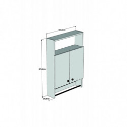 Mueble de baño Banyo blanco Practica Hogar