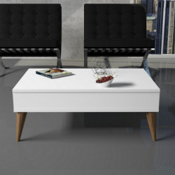 Mesa de centro Best blanco Practica Hogar