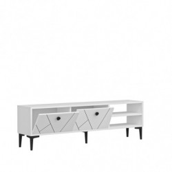 Mueble TV Clara Blanco Practica Hogar
