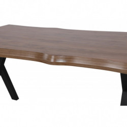 Mesa comedor Efor-1412 nogal Practica Hogar