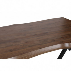 Mesa comedor Efor-1412 nogal Practica Hogar