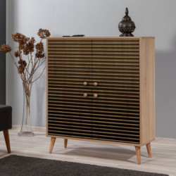 Mueble auxiliar Multilux-220 sonoma roble Practica Hogar