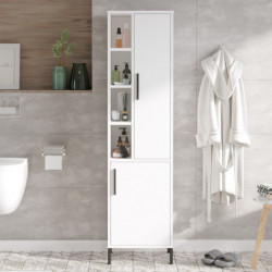 Mueble auxiliar Vi2-W blanco Practica Hogar