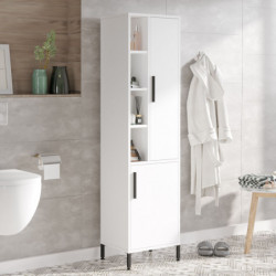 Mueble auxiliar Vi2-W blanco Practica Hogar