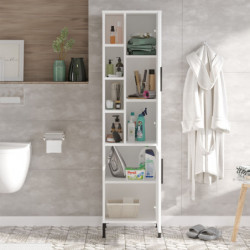 Mueble auxiliar Vi2-W blanco Practica Hogar