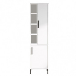 Mueble auxiliar Vi2-W blanco Practica Hogar