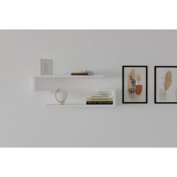 Estante de pared Eldo blanco Practica Hogar