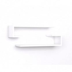 Estante de pared Eldo blanco Practica Hogar