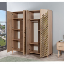 Armario İMAJ-120 sonoma roble Practica Hogar