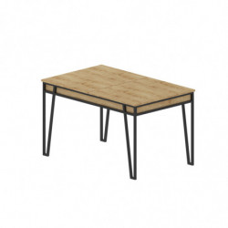 Mesa de comedor extensible Pal roble Practica Hogar