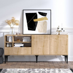 Mueble TV Orela roble Practica Hogar