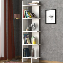 Librería Perla blanco Practica Hogar