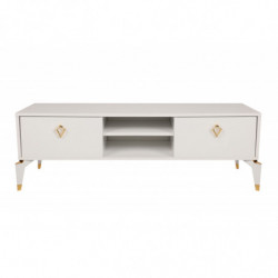 Mueble TV Posh blanco Practica Hogar