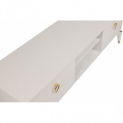 Mueble TV Posh blanco Practica Hogar