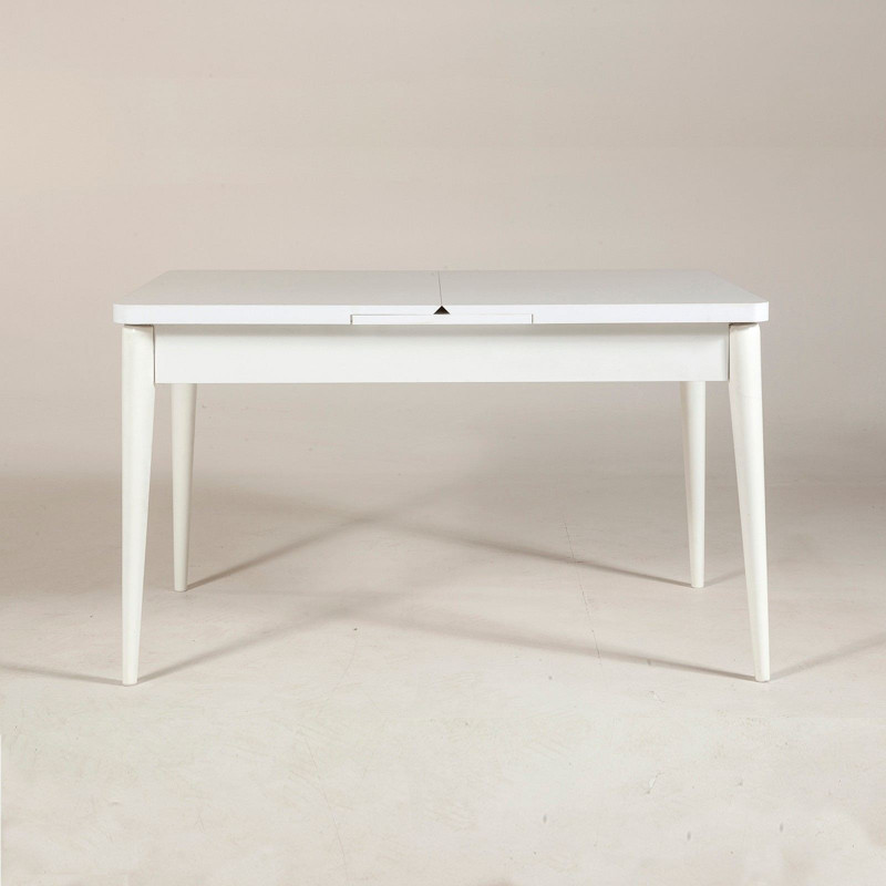 Mesa de comedor extensible Vina blanco Practica Hogar Mesa de comedor extensible Vina blanco Practica Hogar
