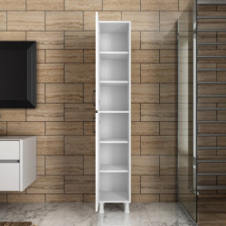 Mueble auxiliar M1-1100 blanco Practica Hogar