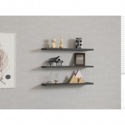 Estante de pared Boss antracita Practica Hogar