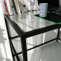 Escritorio de estudio Master 130x60cm M101 negro Practica Hogar