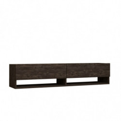 Mueble TV con estante Arges antracita Practica Hogar
