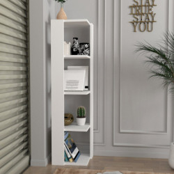 Librería Venita blanco Practica Hogar