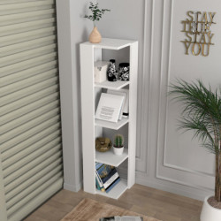 Librería Venita blanco Practica Hogar