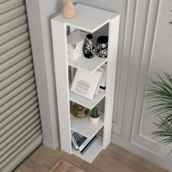 Librería Venita blanco Practica Hogar