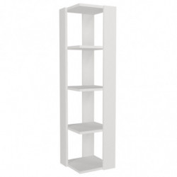 Librería Venita blanco Practica Hogar