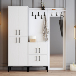 Recibidor Berlin ABC blanco Practica Hogar
