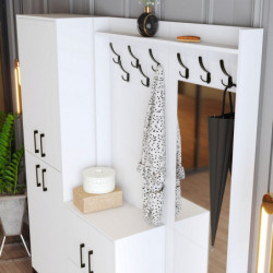 Recibidor Berlin ABC blanco Practica Hogar