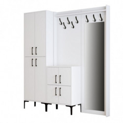Recibidor Berlin ABC blanco Practica Hogar